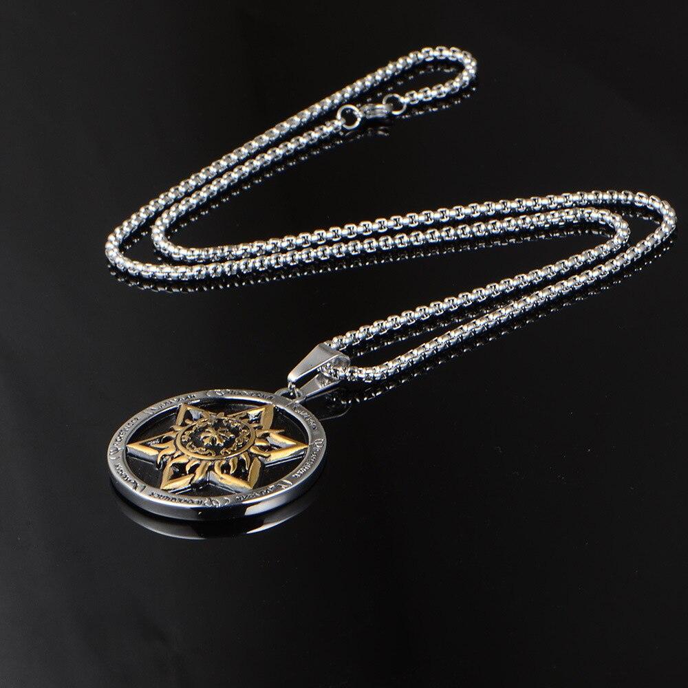Colar com Pingente Banhado - Estrela de Israel - Purità Joias