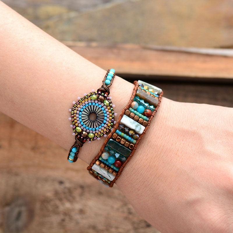 Artesanal - Pulseira Positive Crystal Mix - Purità Joias